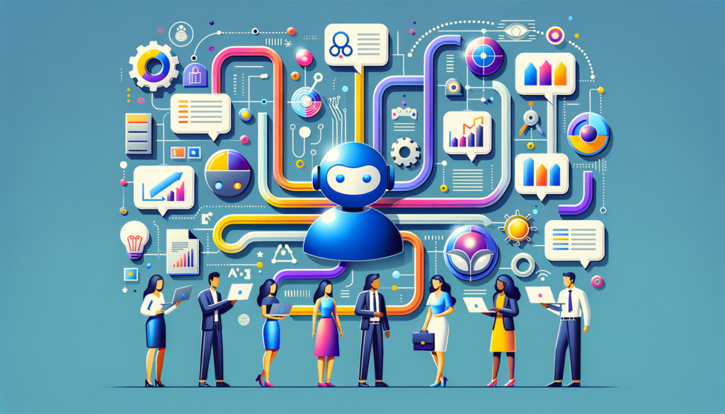 Visual representation of Chatbot Architecture in Marketing