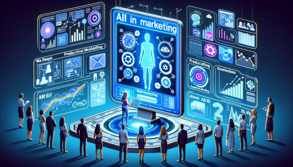 Illustrative image depicting AI integration in marketing
